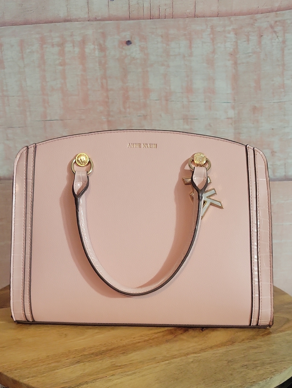 Ann Klien Baby Pink Handbag